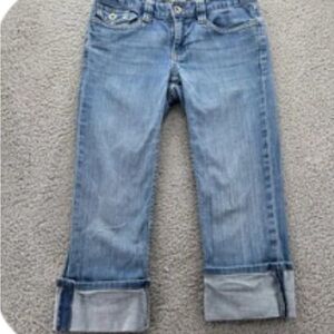 Banana Republic Blue Ankle Cropped Jeans womens size 2